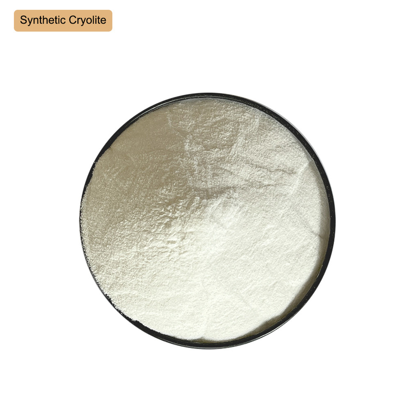 CAS15096-52-3 Белая кристаллическая неорганическая фторидная соль Синтетический криолит Na3AlF6 для производства стекла