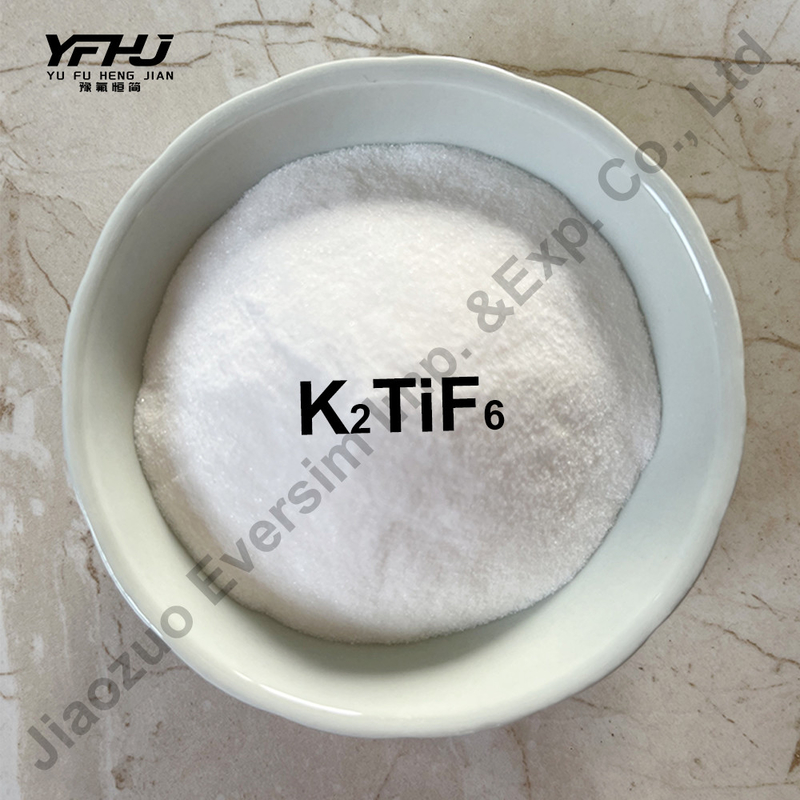 CAS 16919-27-0 Белый порошок калий фтортитаната K2 (TiF6) для стекольной промышленности
