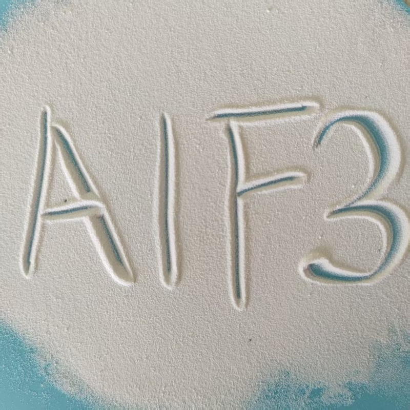 CAS 7784-18-1 Чистый белый песчаный алюминиевый фтор AlF3 для производственных целей
