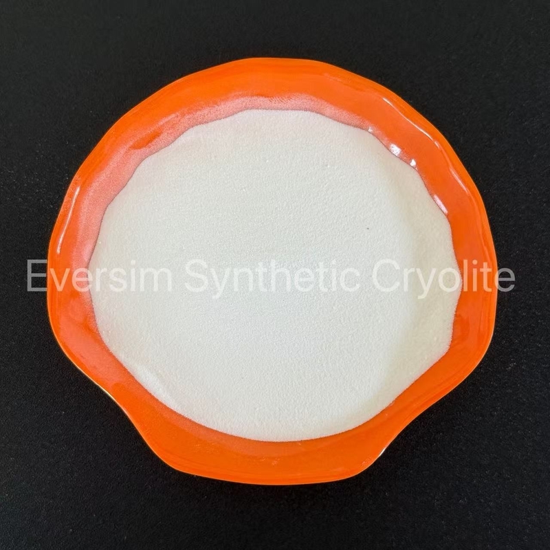 CAS15096-52-3 Высокая чистота 99,2% Белый песчаный синтетический криолит для алюминиевой промышленности