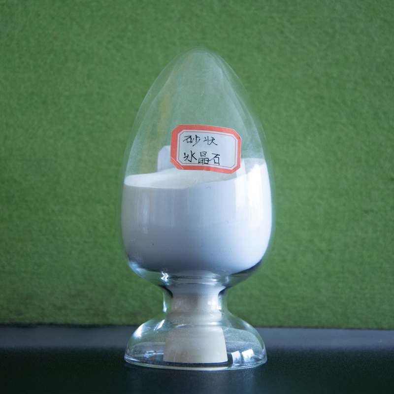 Химический продукт CAS15096-52-3 Белый песчаный Na3AlF6 Синтетический криолит для керамической промышленности